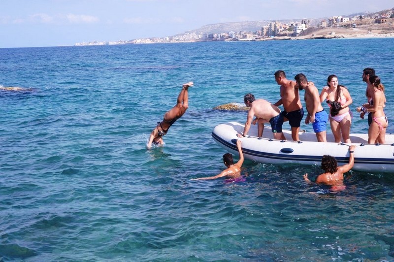 Sylvia Yammine Swam Seven Kilometers From Tahoum to Batroun